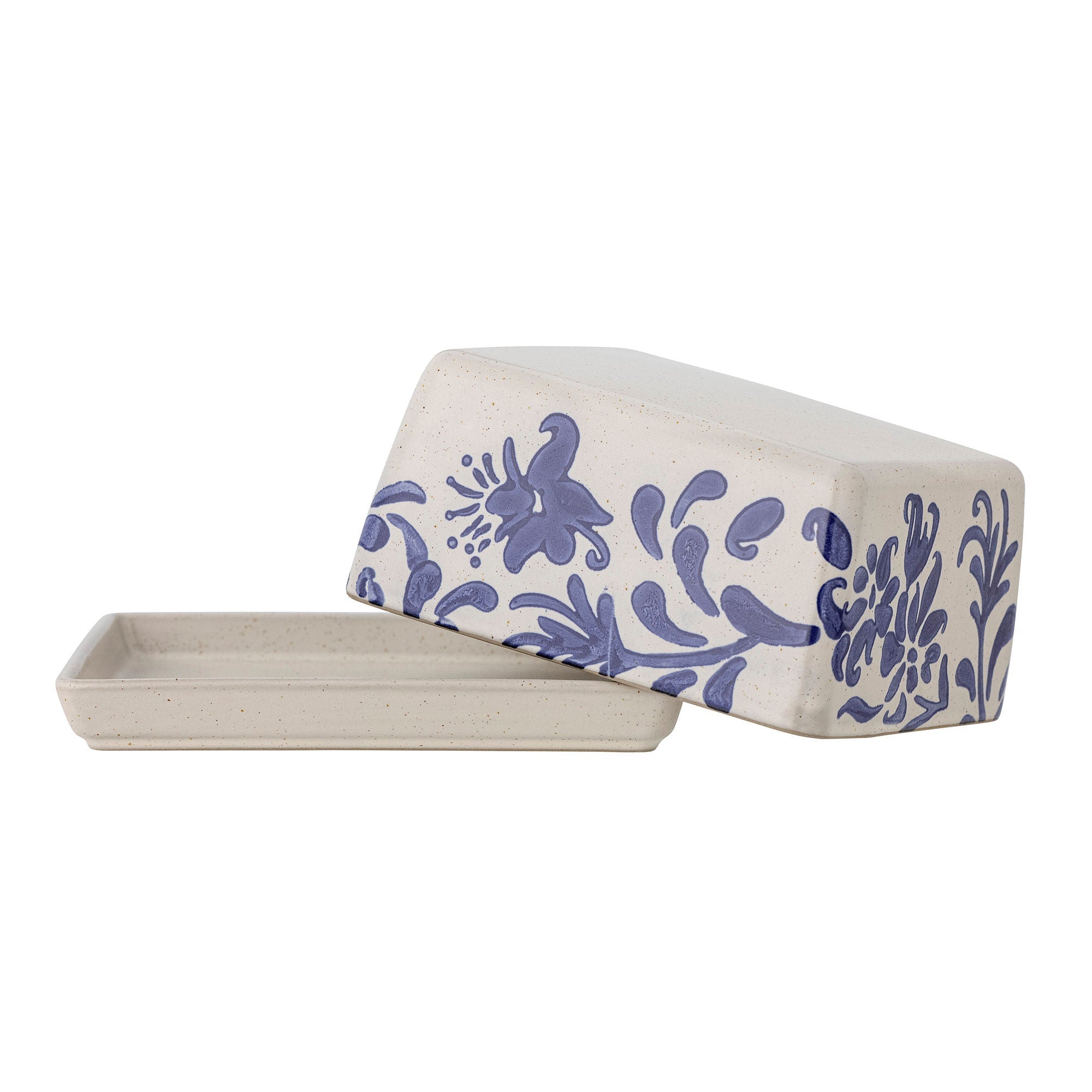 [product_category]-Creative Collection Petunia Butter Box, Blue, Stoneware-Creative Collection-5711173315437-82060290-BLO-3