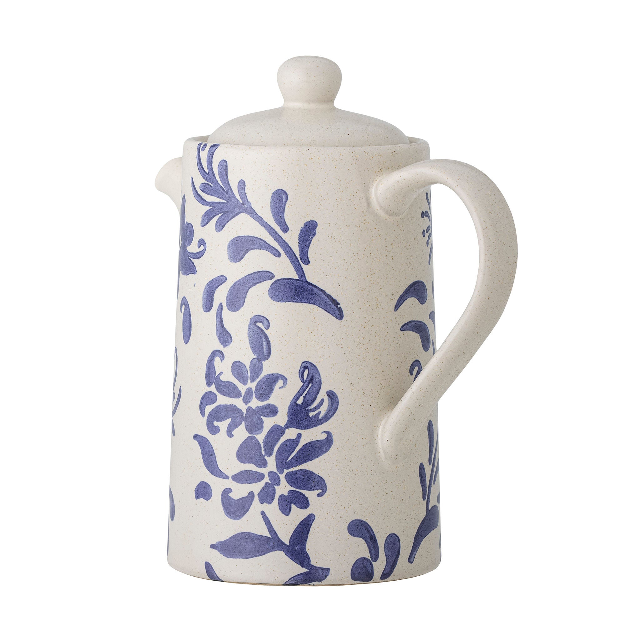 [product_category]-Creative Collection Petunia Teapot, Blue, Stoneware-Creative Collection-5711173315758-82060355-BLO-3