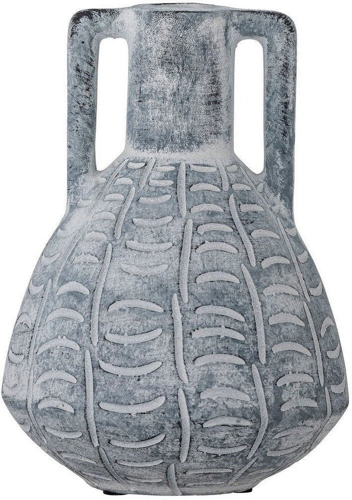 [product_category]-Creative Collection Rane Vase, Grey, Ceramic-Creative Collection-5711173289103-82053780-BLO-1