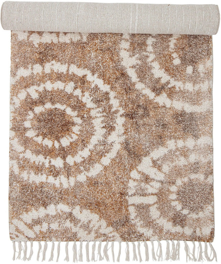 Colección creativa Sada Rug, Brown, Cotton