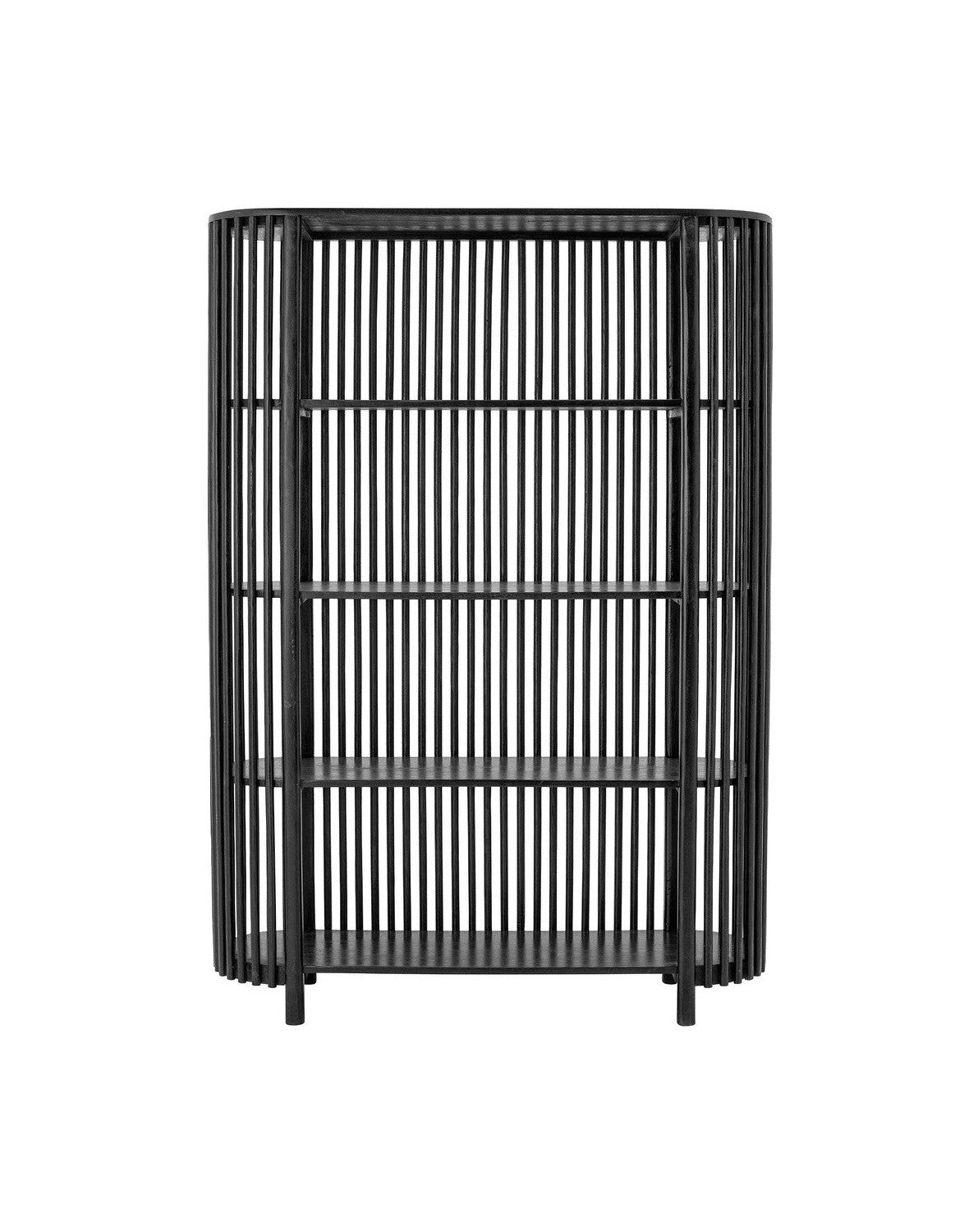 Creative Collection Sali Bookcase, Black, Mango