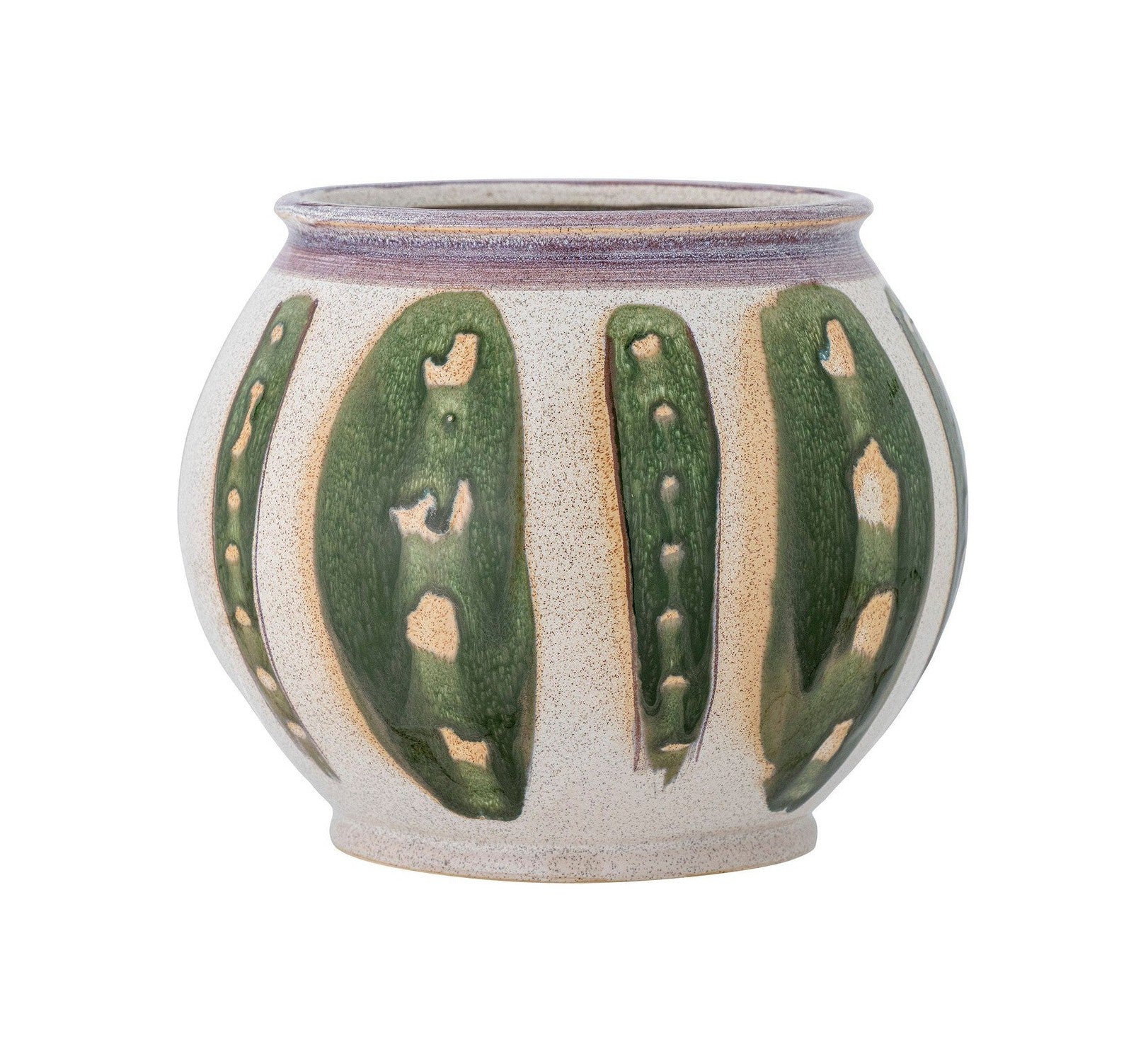 Colección creativa Sazan Flowerpot, Green, Stoneware