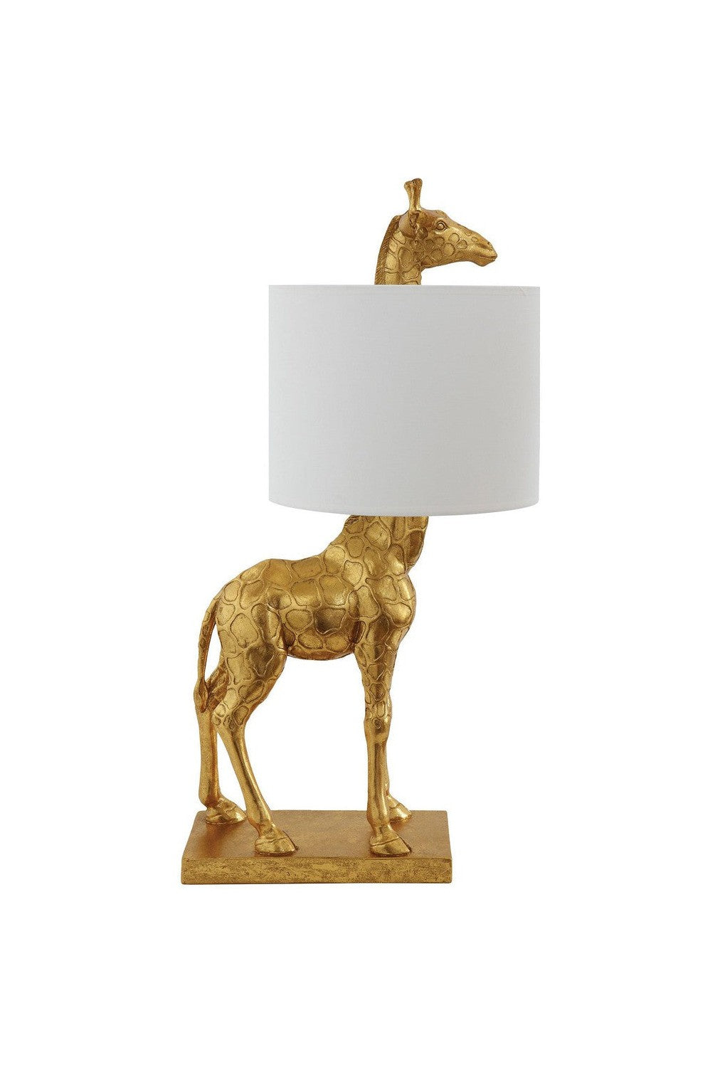 Creative Collection Silas Table Lamp, Gold, Polyresin