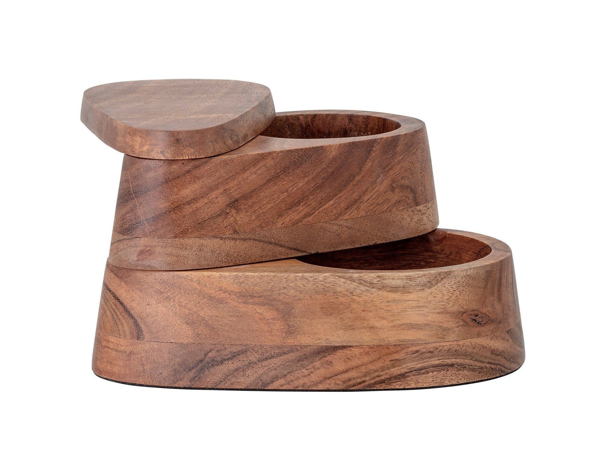 Création Collection Thym Salt & Pepper Jar, Nature, Acacia