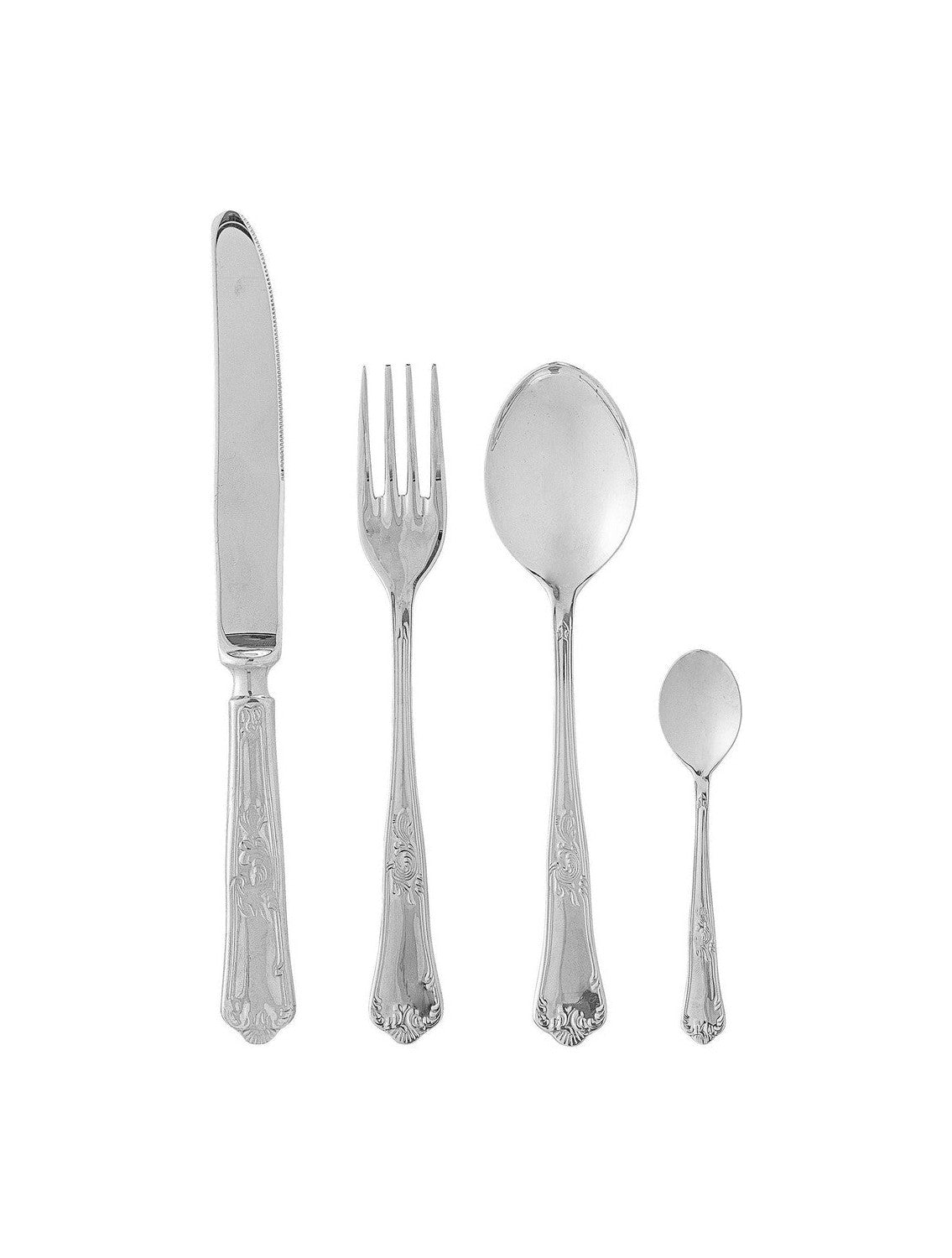 Coleção criativa Tilly Cutlery, prata, aço inoxidável