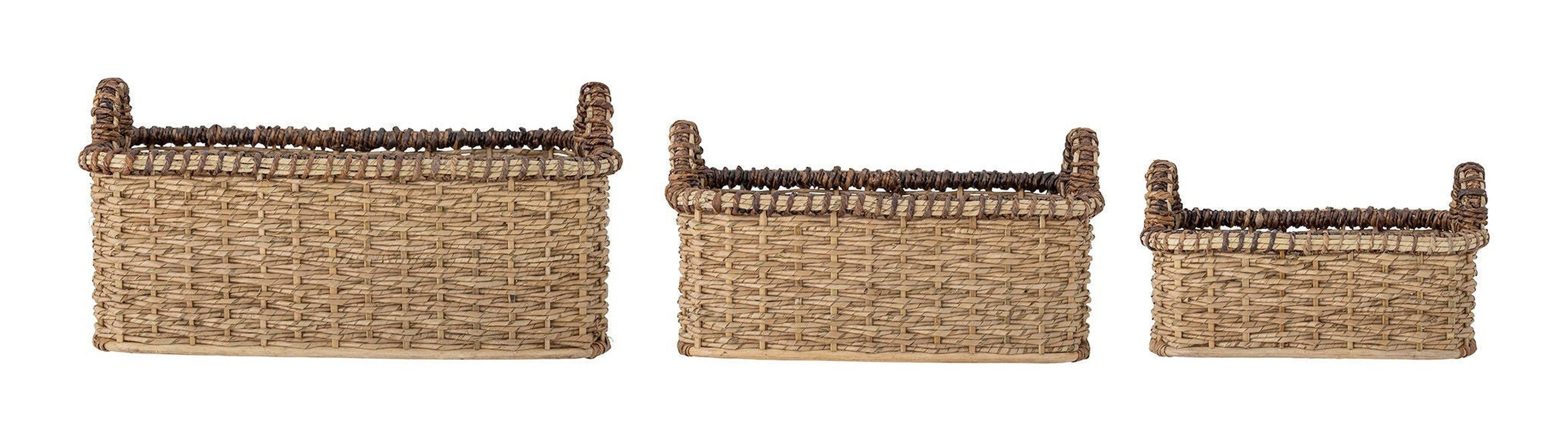 Creatieve collectie Todi Basket, Nature, Palm Leaf