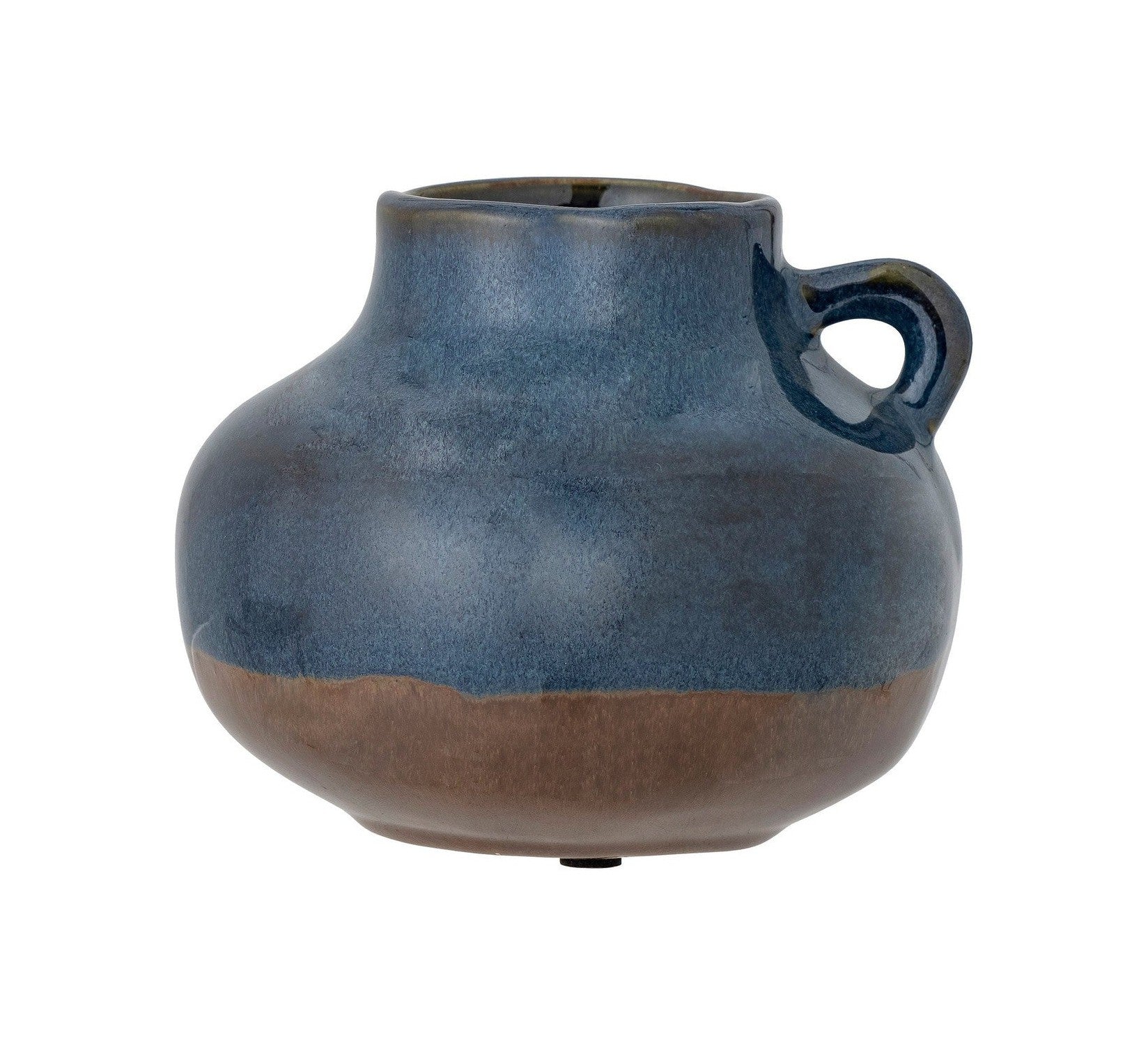 Colección creativa Tully Vase, Blue, Ceramic