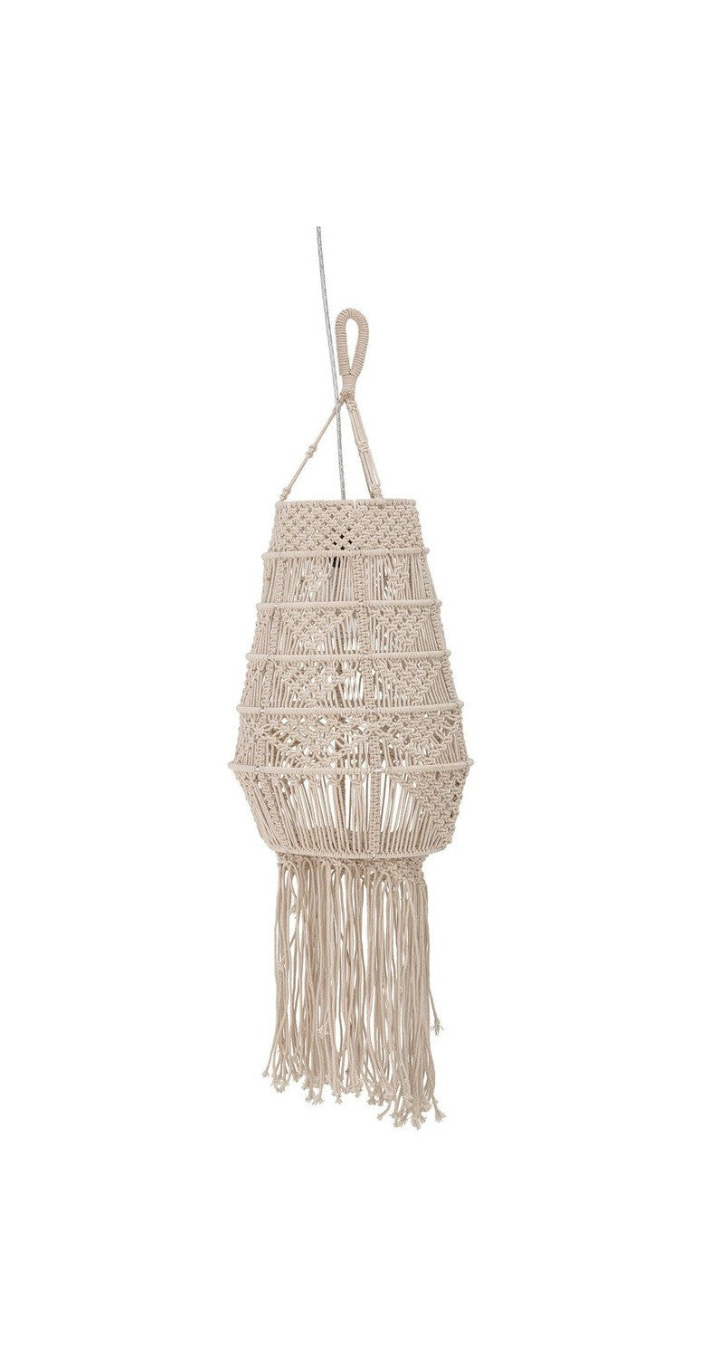 Creative Collection Wanda Pendant Lamp, Nature, Cotton