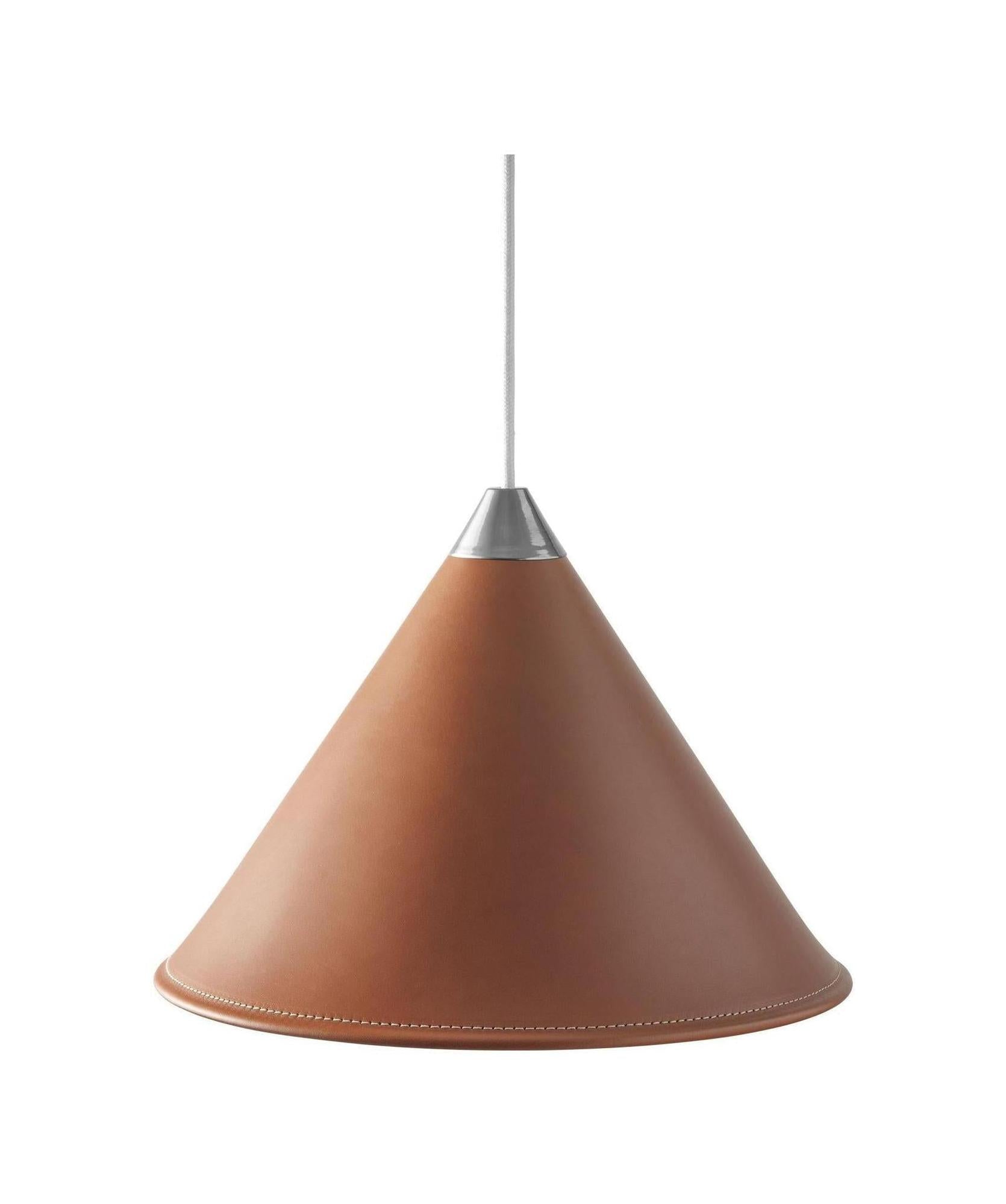 [product_category]-Cuero Namibia Pendant ø 25 Cm, Polo/Chrome With White Cable-Cuero-7340172637011-1500334-CUE-1