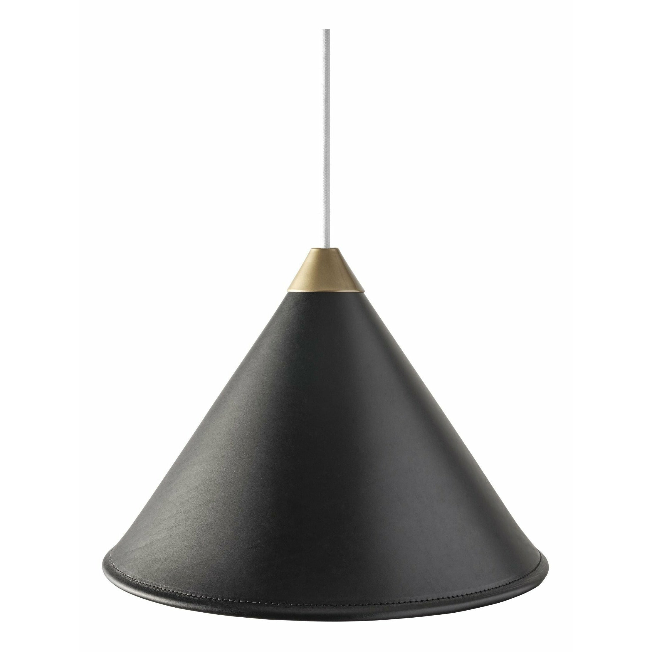 [product_category]-Cuero Namibia Pendant ø 45 Cm, Black/Brass With White Cable-Cuero-7340172635673-1520130-CUE-1