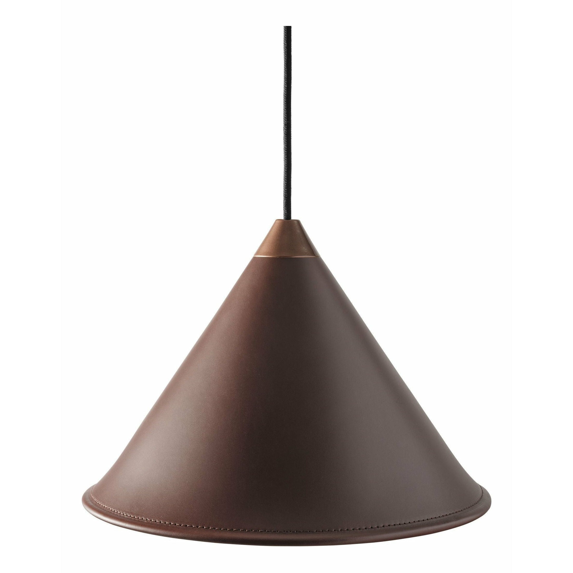 [product_category]-Cuero Namibia Pendant ø 45 Cm, Chocolate/Copper With Black Cable-Cuero-7340172636755-1520433-CUE-1