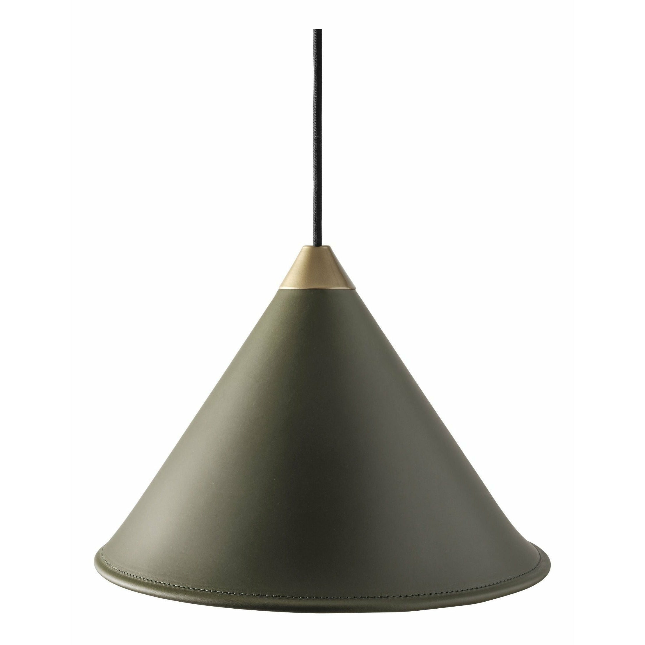 [product_category]-Cuero Namibia Pendant ø 45 Cm, Grass Green/Brass With Black Cable-Cuero-7340172636236-1520731-CUE-1