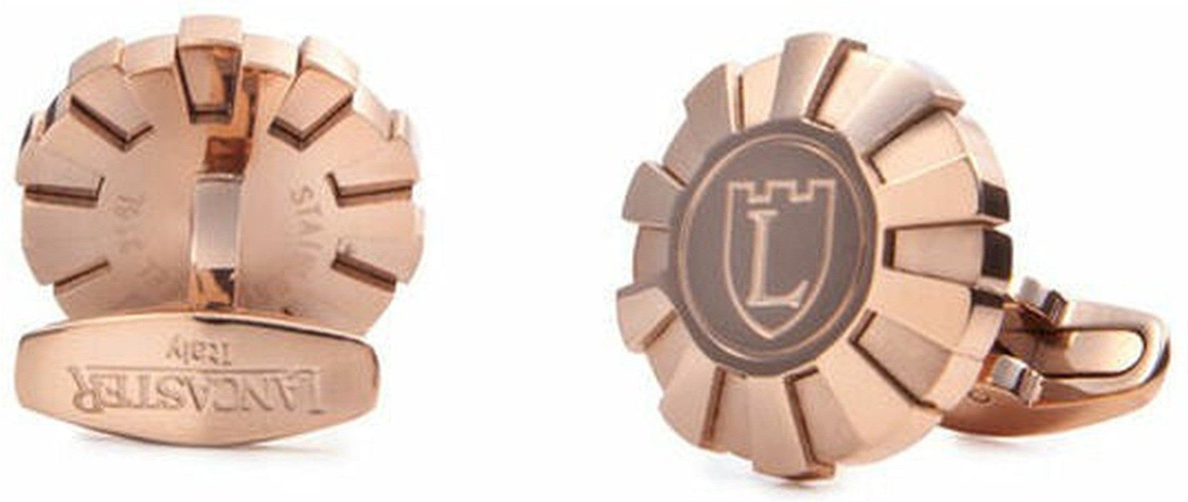 [product_category]-Cufflinks Lancaster GLA009RG-Bigbuy-S0361194-1