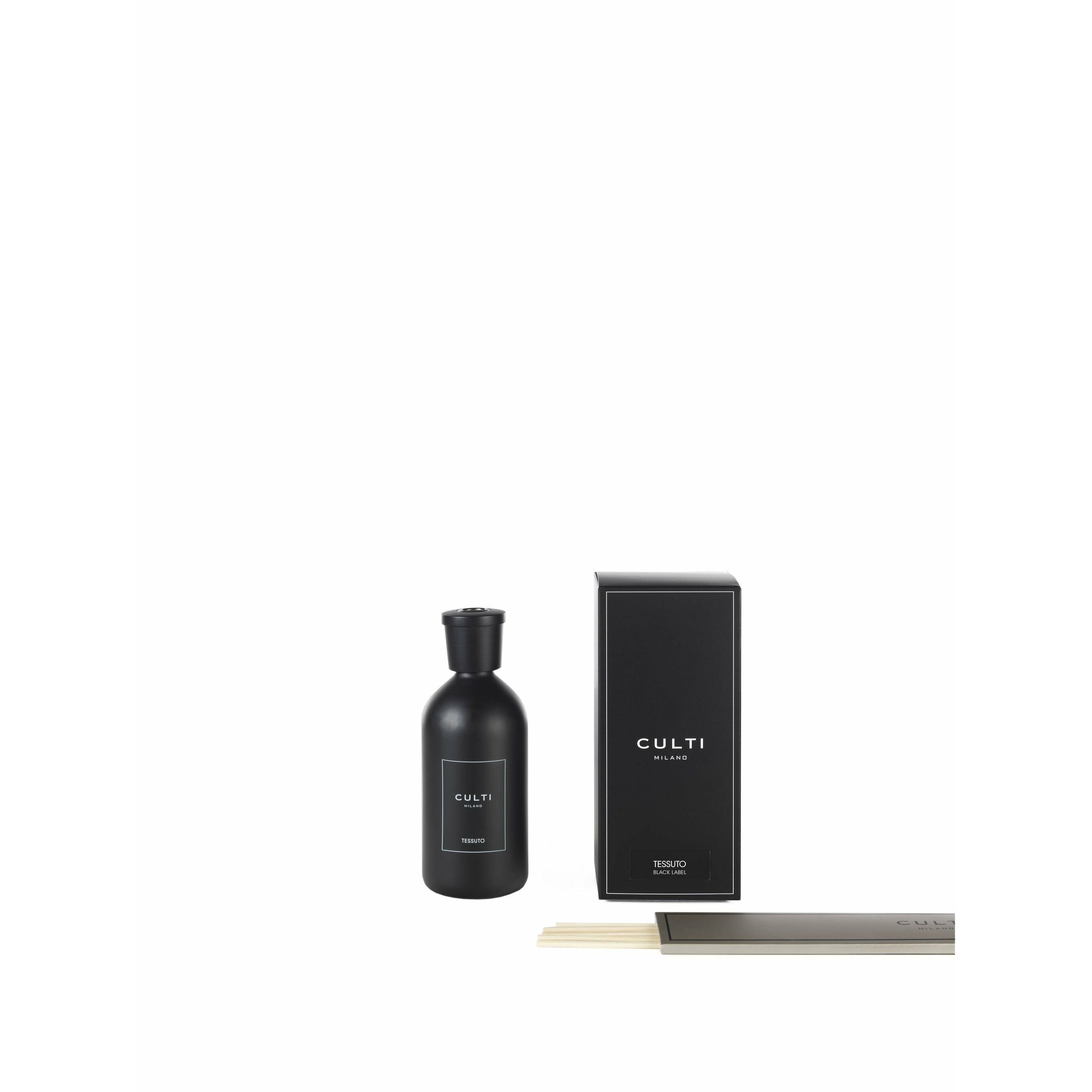 [product_category]-Culti Milano Stile Black Label Fragrance Diffuser Tessuto, 500 Ml-Culti Milano-8050534794076-DaStibla-Tessuto-0500ML-CUL-3