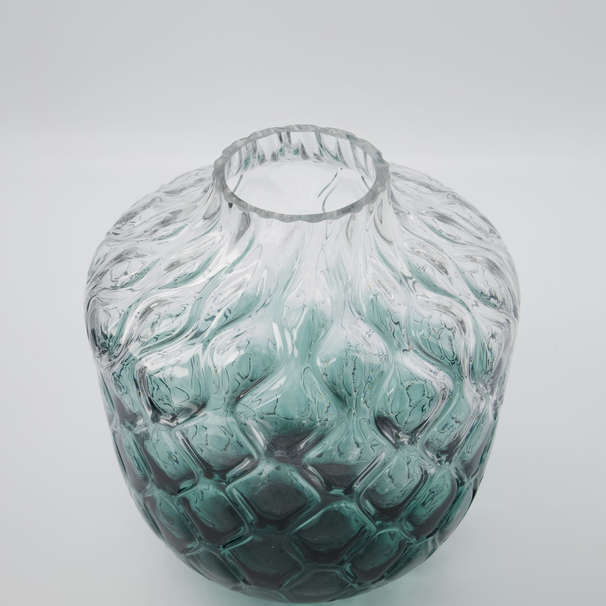 House Doctor Vase, Hdart Deco, Green