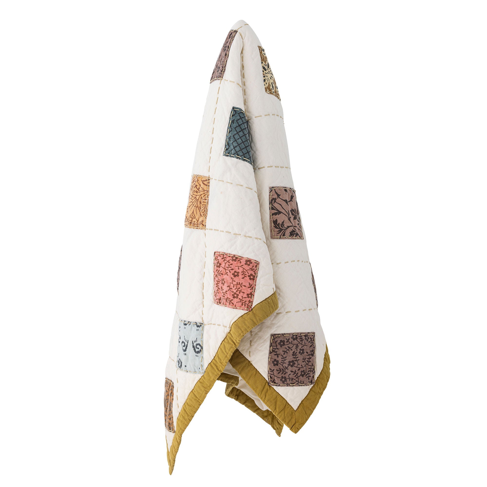 Bloomingville Mini Melua Quilt, nature, coton