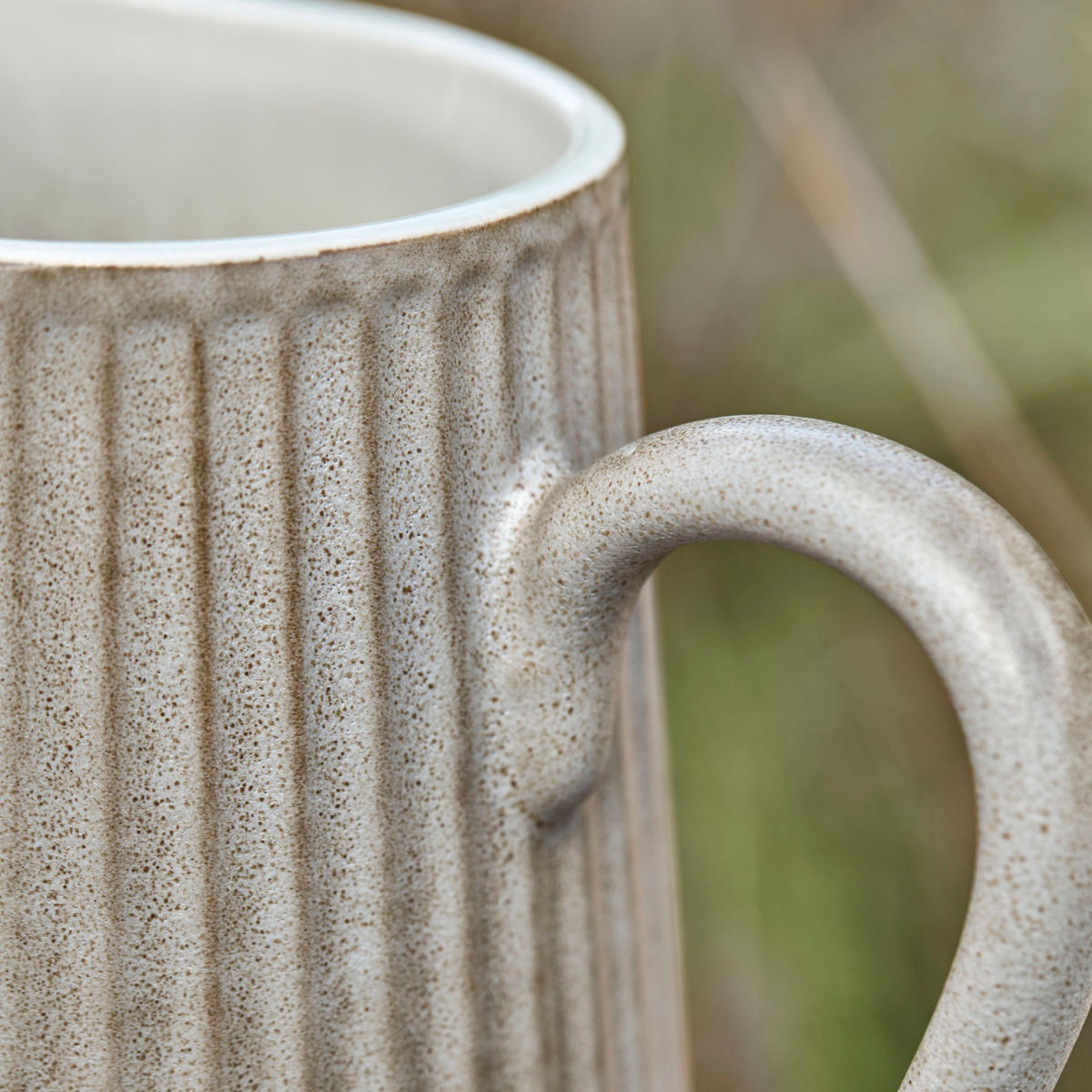 Jug de docteur de maison, hdpleat, gris / marron