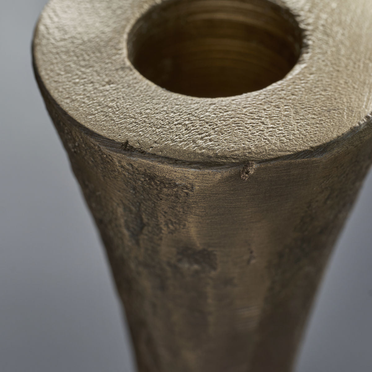 Huslæge Candle Holder, Hdstada, antik messing