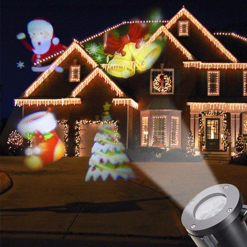 LED Projector Light Outdoor Xmas Landscape Decor