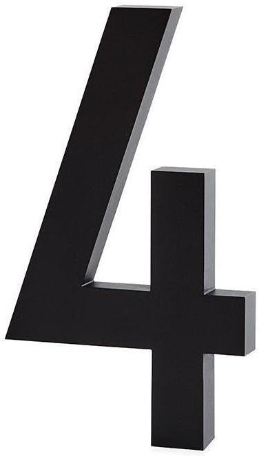 Design Letters Arkitekt nummer 4, H 5CM