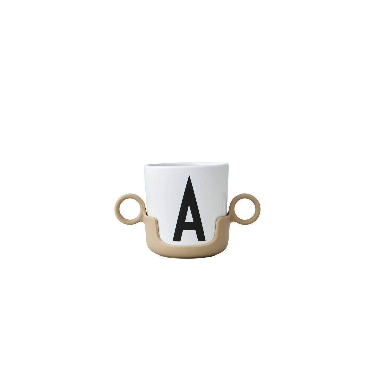 Design Letters Cup Hendle voor Melamine Cup, Beige