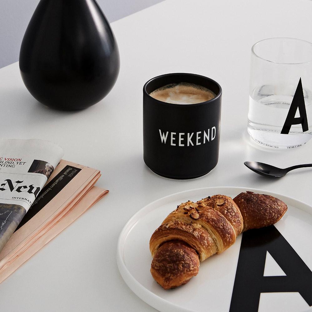 Design Letter's Favorite Mug, Weekend