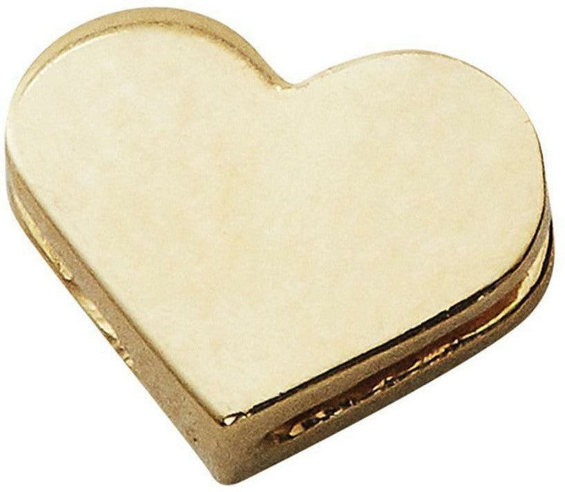 Lettres de conception Homologue Heart, Gold