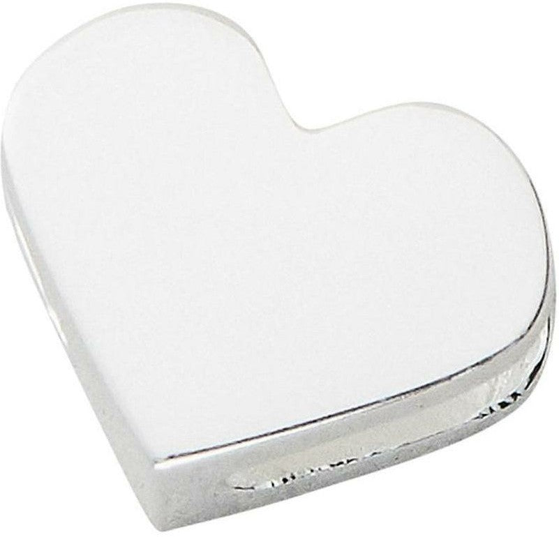 Lettres de conception Homologue Heart, Silver