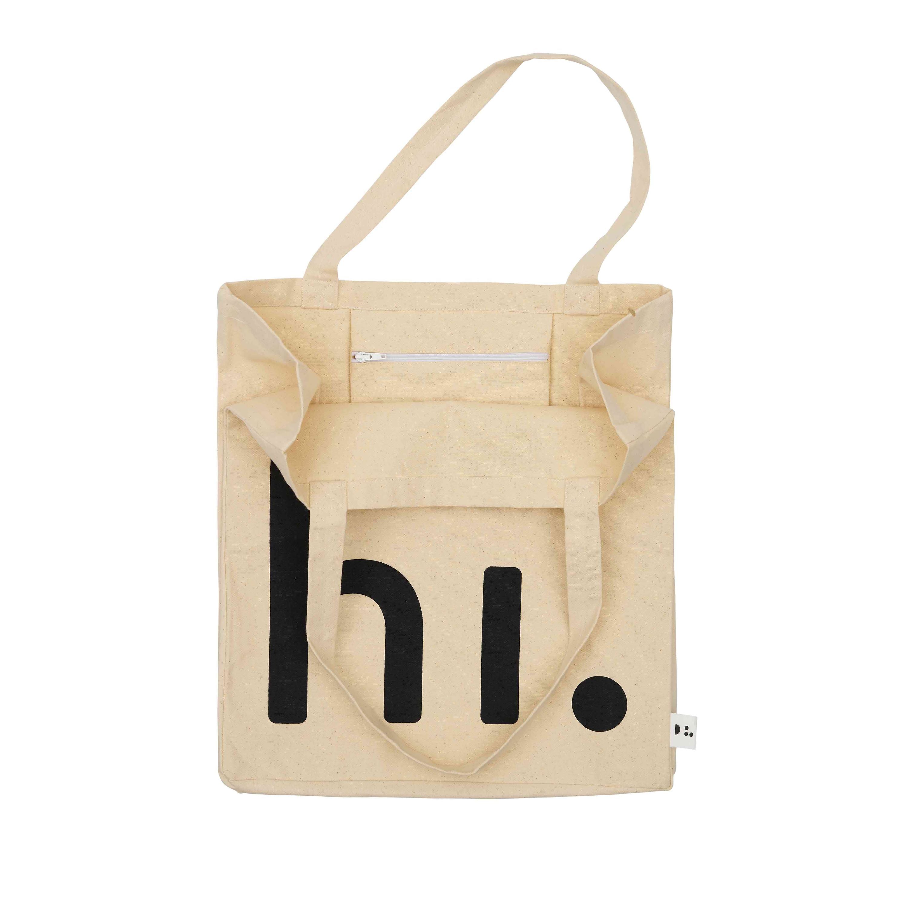 [product_category]-Design Letters Hi Travel Bag, Natural/Black-Design Letters-5710498194710-10503003NATBLACHI-DES-2