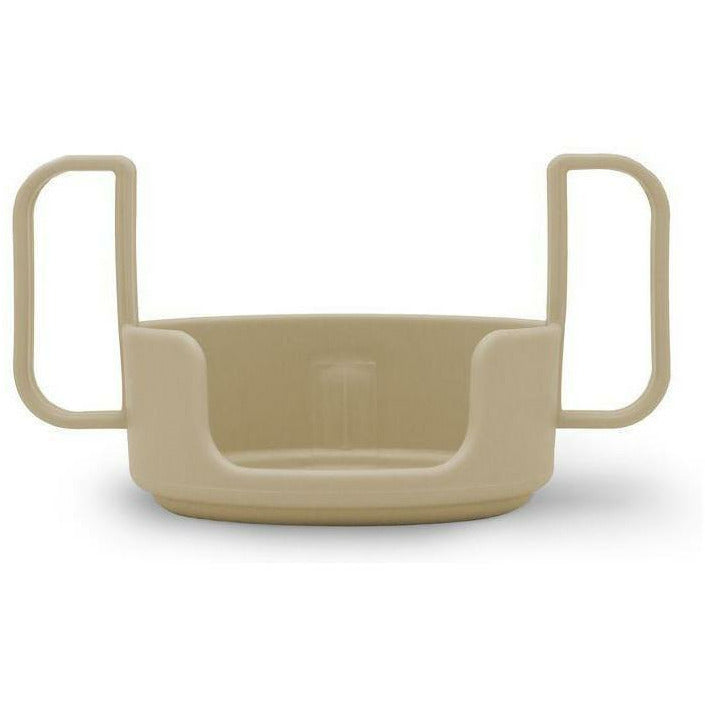 Soporte de letras de diseño para tazas y vidrio tritantes, beige