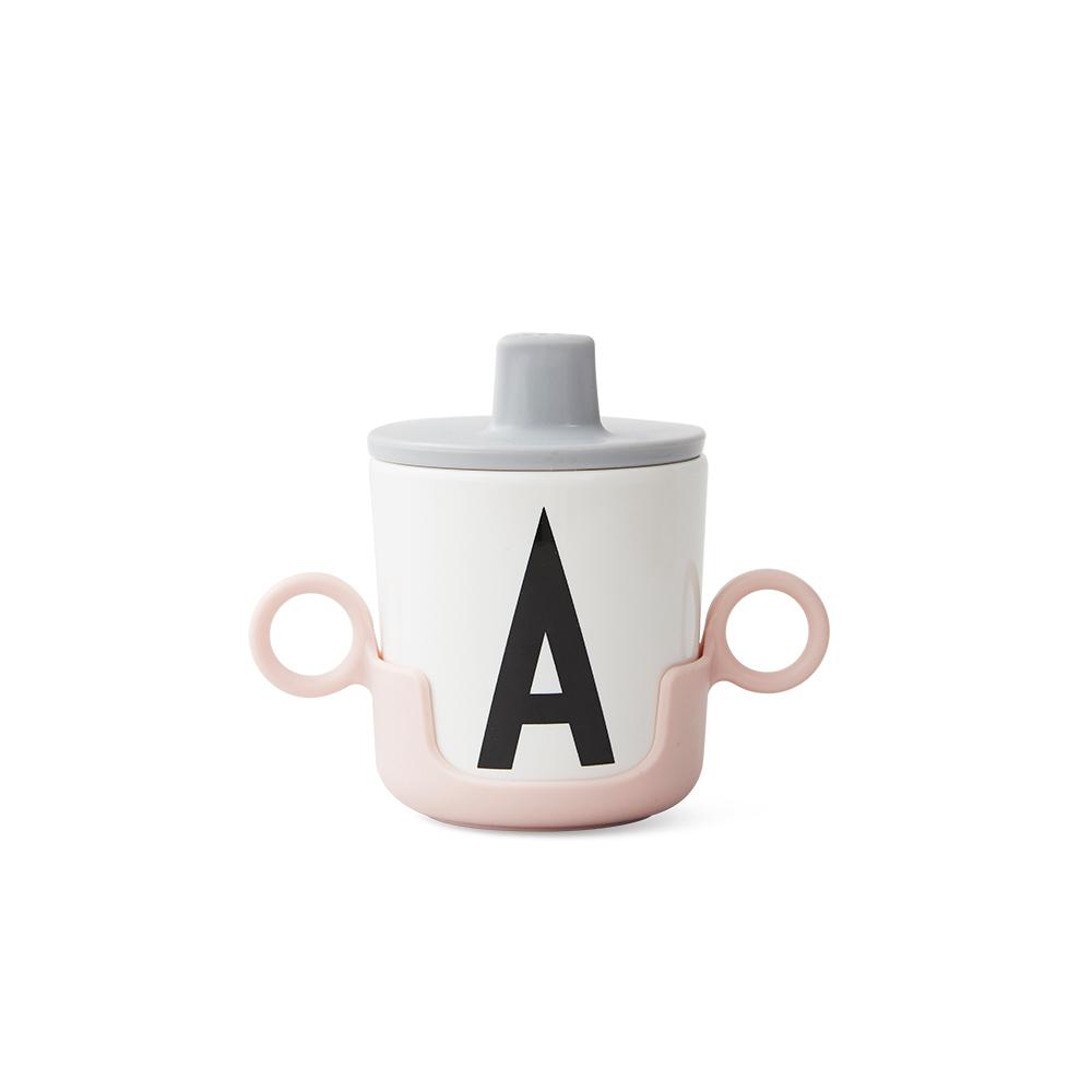 Design Letters pour tasses en mélamine ABC, rose