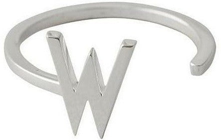 [product_category]-Design Letters Letter Ring A Z, 925 Sterling Silver, W-Design Letters-5710498172633-90601001W-DES-1