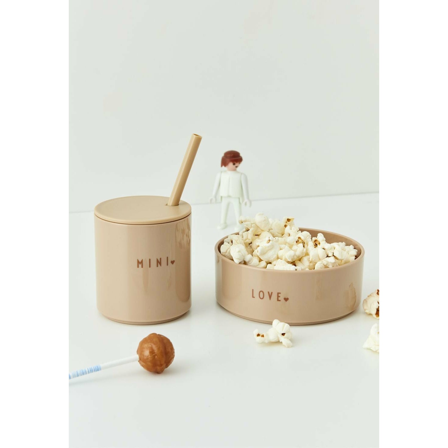 Design Letters Mini Favorit Bowl Tritan Beige, kærlighed