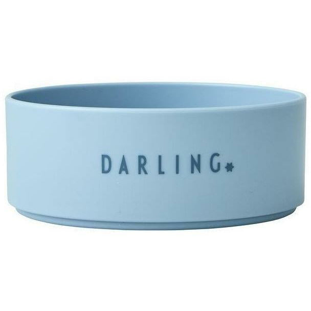 Design Letters Mini Favorit Bowl Tritan Light Blue, Darling