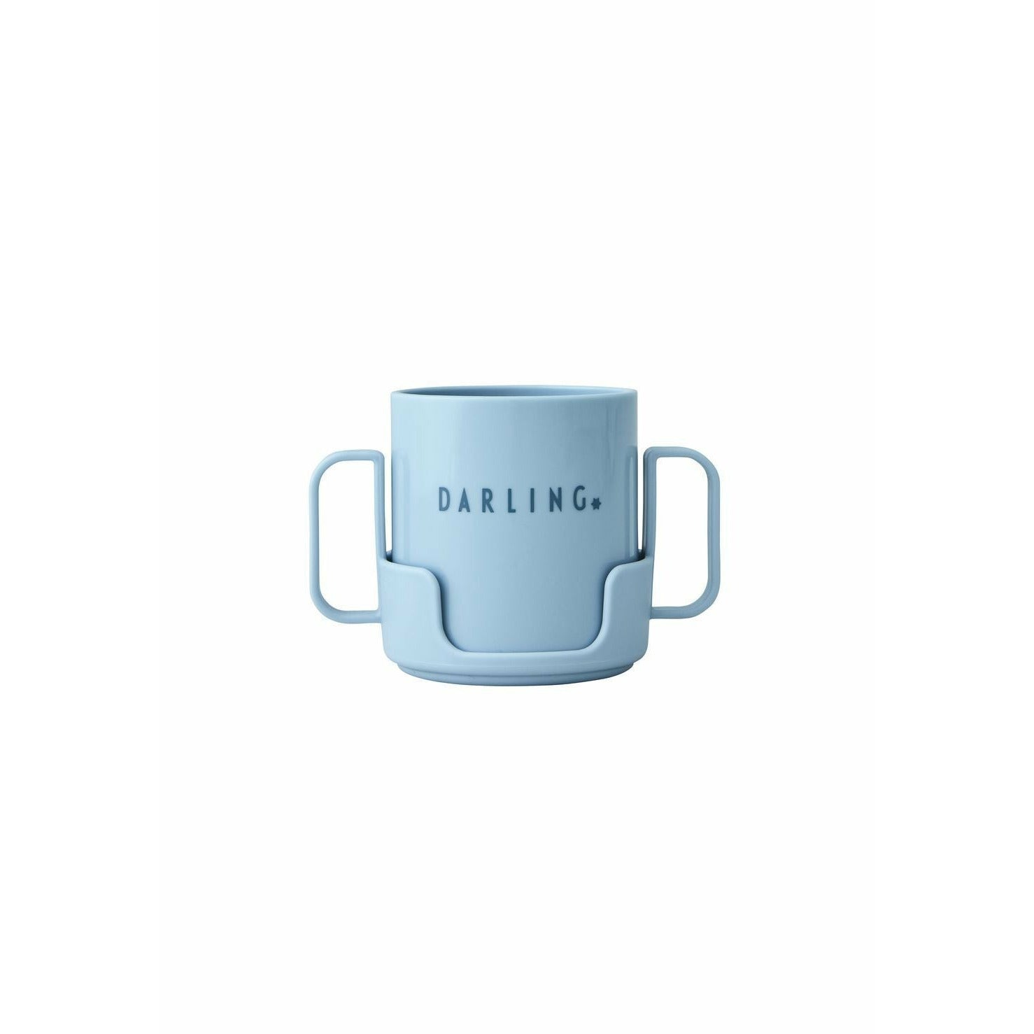 Designbuchstaben Mini Lieblingsbecher hellblau, Liebling