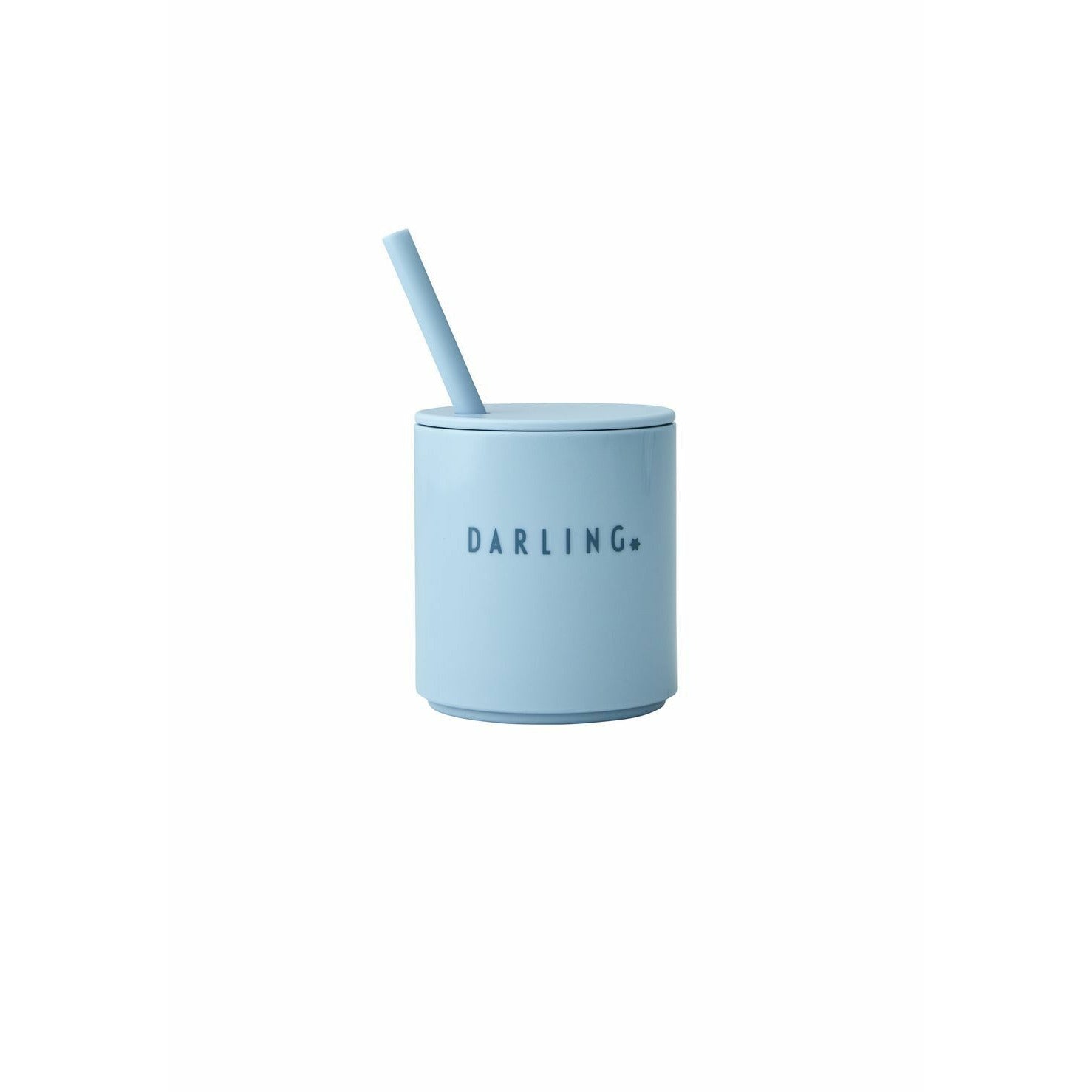 Designbuchstaben Mini Lieblingsbecher hellblau, Liebling