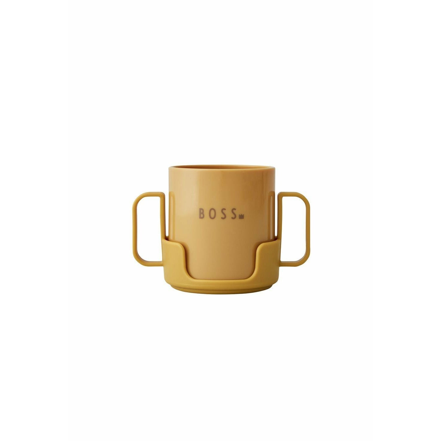 Lettres de conception mini mug moutarde, boss