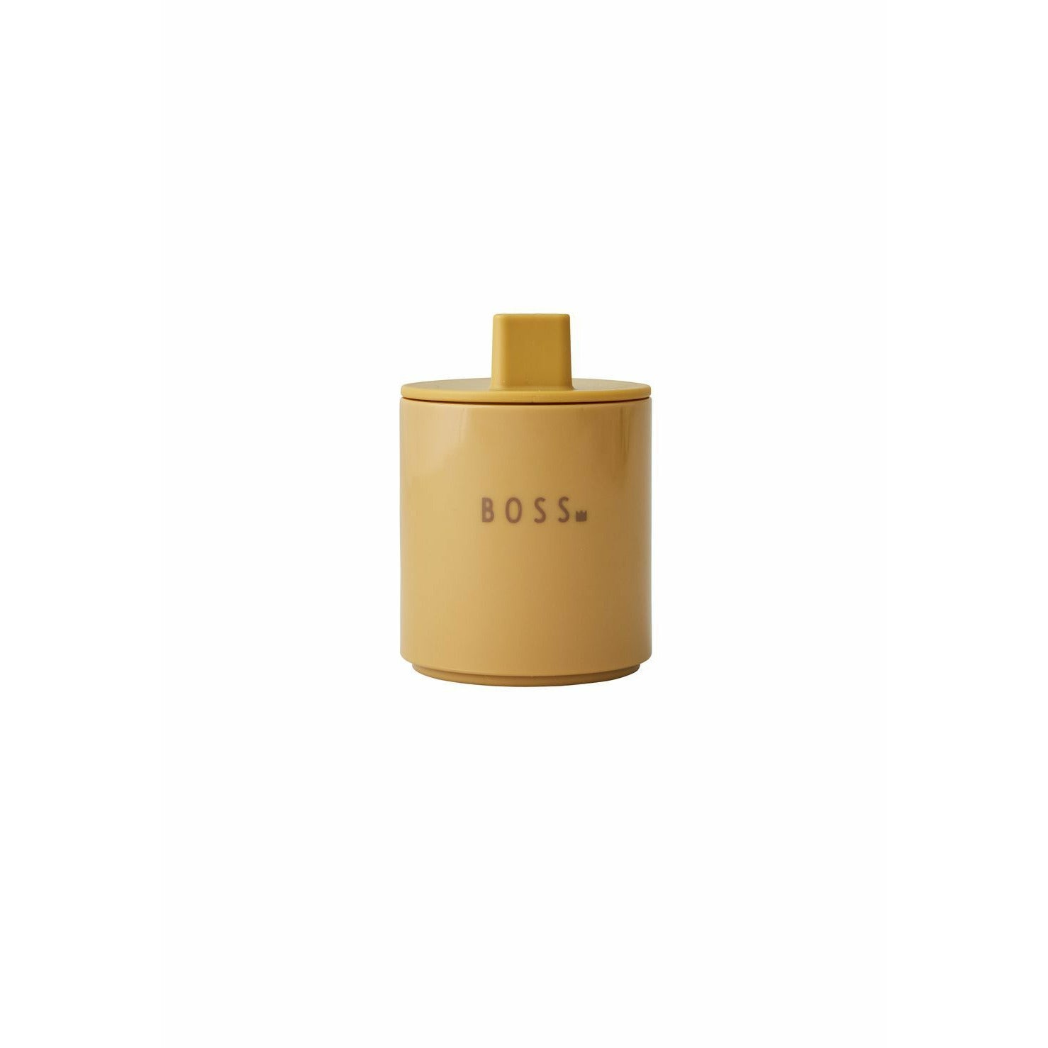 Design Letters Mini Favorite Mug Mustard, Boss