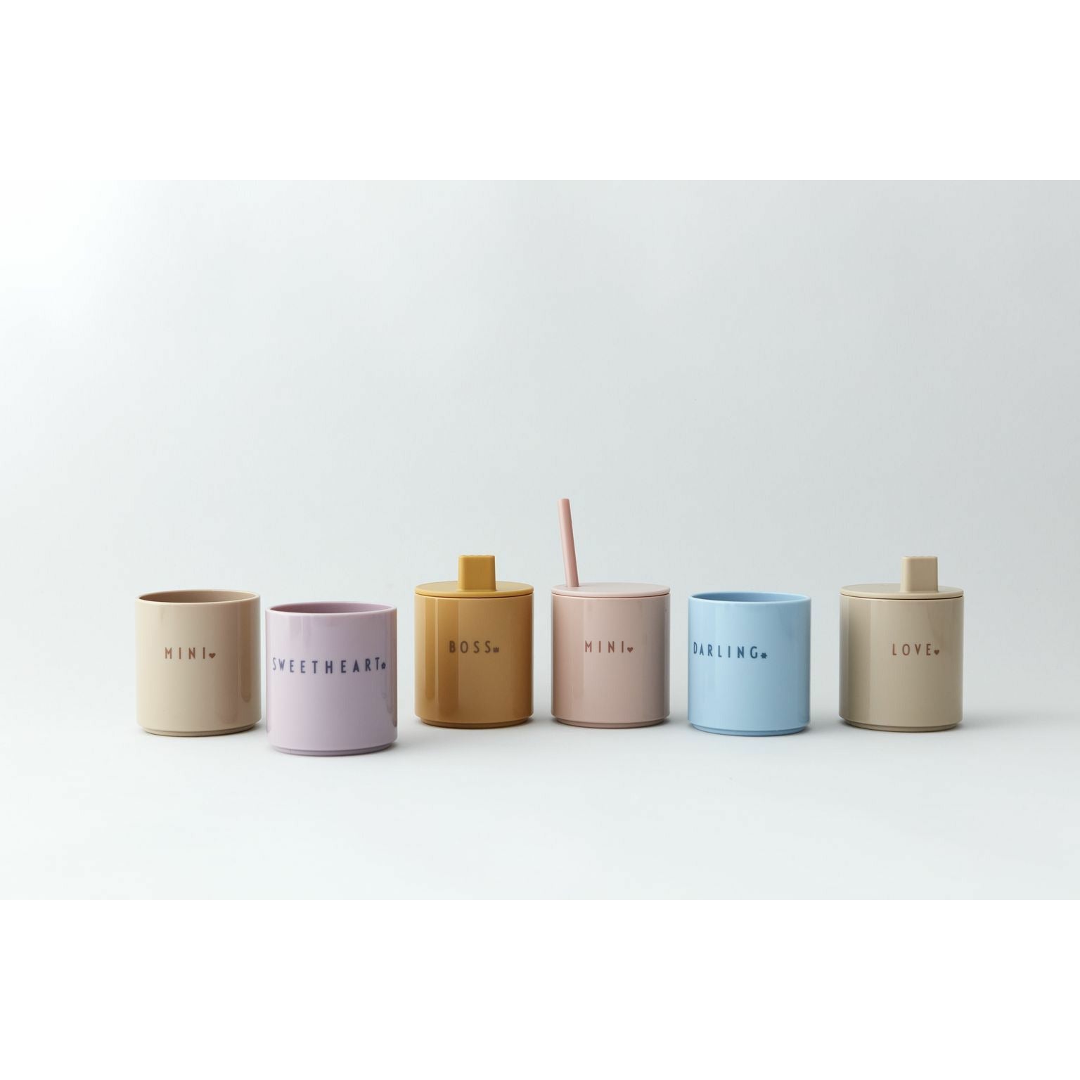 Design Briefe Mini Lieblings -Becher -Senf, Boss