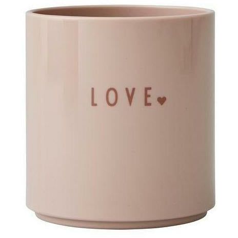 Design Letters Mini Favorit Mug Nude, Love