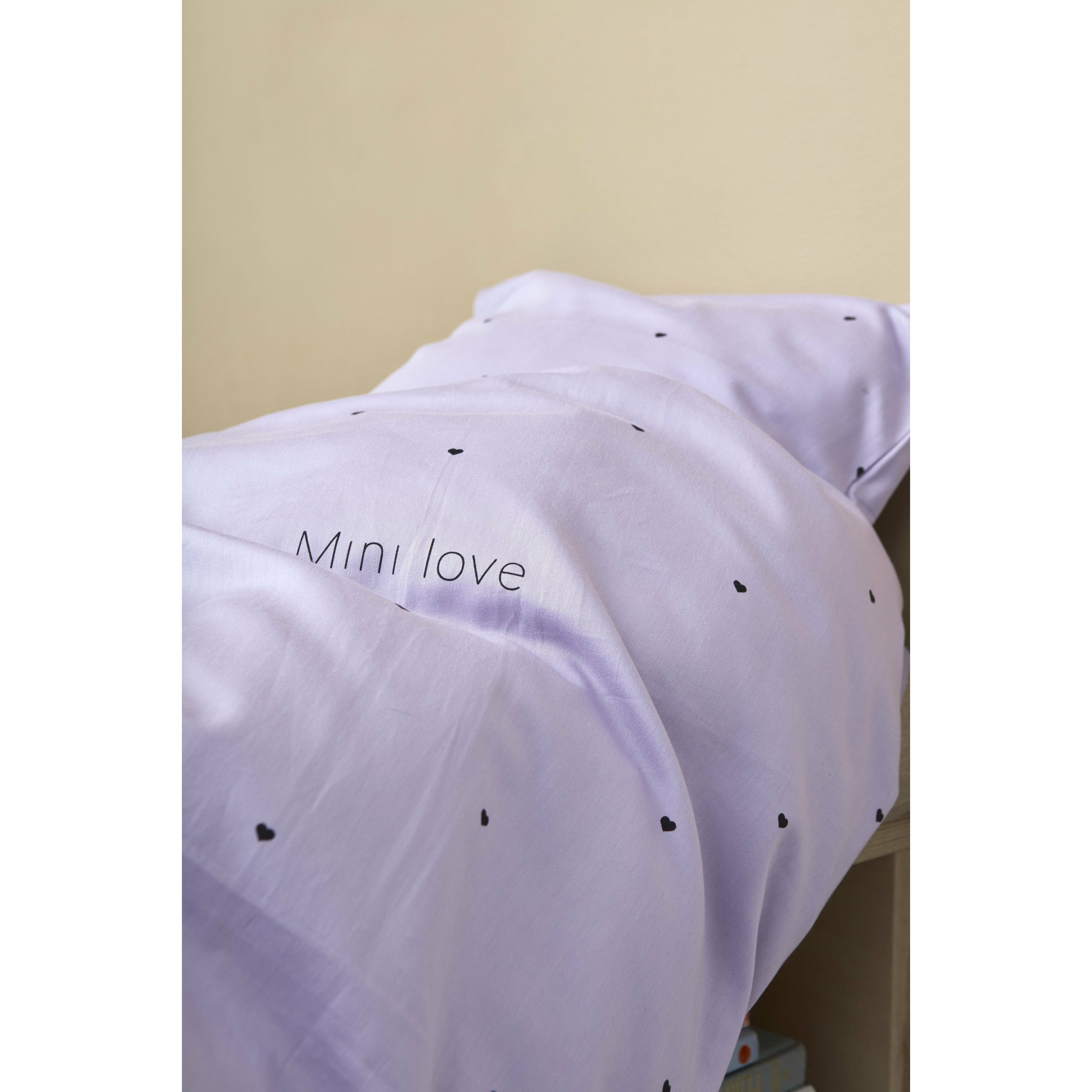 [product_category]-Design Letters Mini Love Baby Pillowcases And Duvet Covers 70x100 Cm, Lavender-Design Letters-5710498189495-10501000LAVENLOVE-DES-5