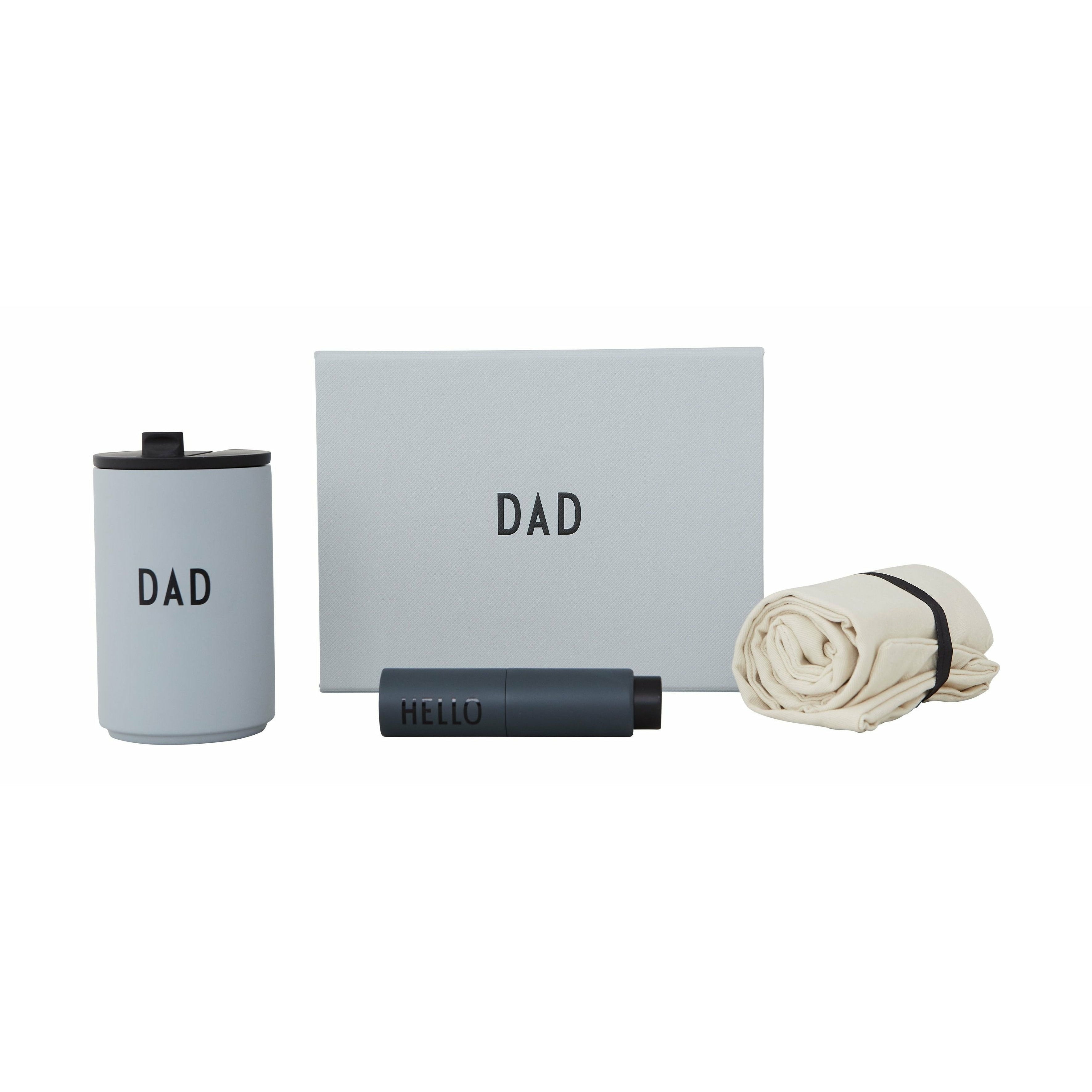 [product_category]-Design Letters Mom & Dad Gift Box, Vatter, Gray-Design Letters-5710498187156-30101016GREYDAD-DES-1