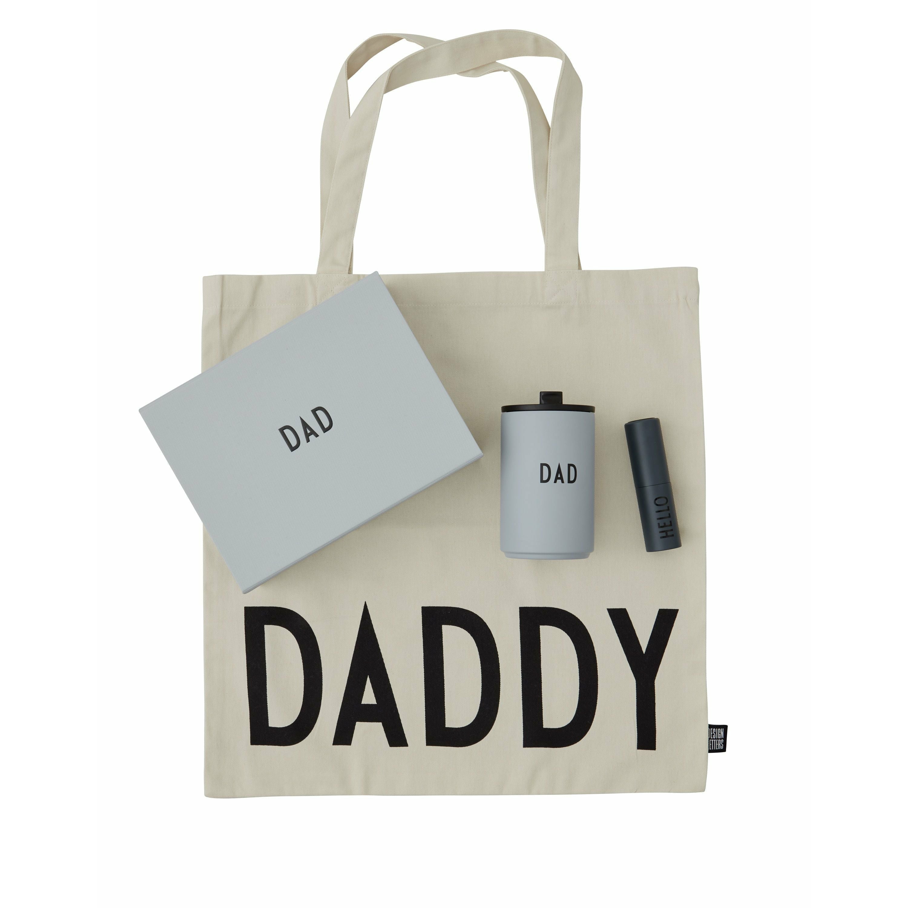 [product_category]-Design Letters Mom & Dad Gift Box, Vatter, Gray-Design Letters-5710498187156-30101016GREYDAD-DES-2