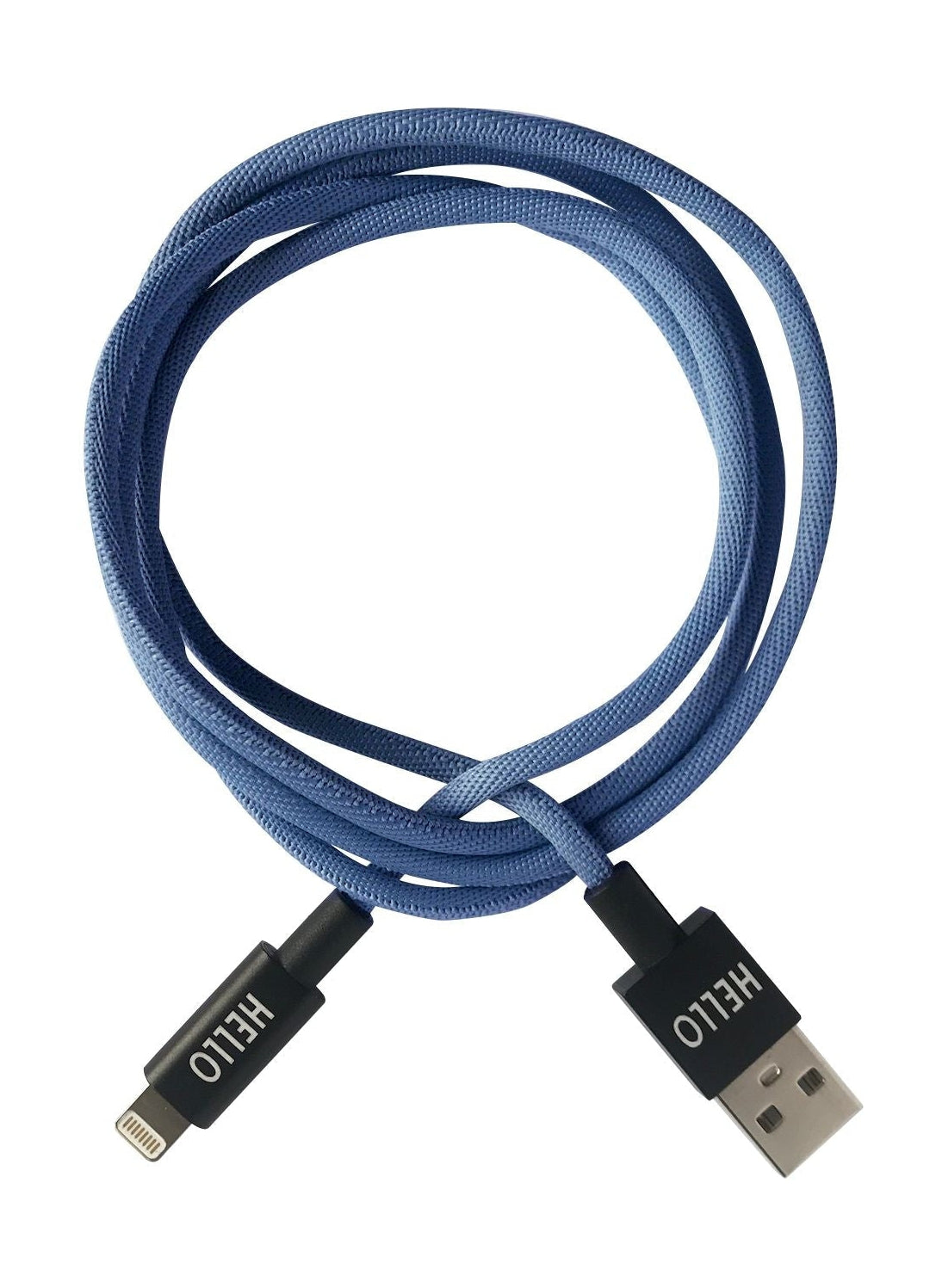 Lettres de conception mycable je téléphone 1m, bleu poussiéreux