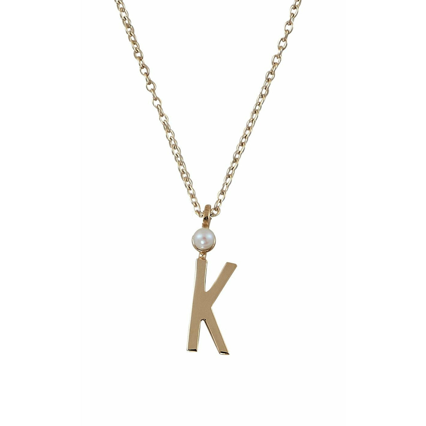 [product_category]-Design Letters Necklace In Pure Gold, K-Design Letters-5710498188641-90304012K-DES-1