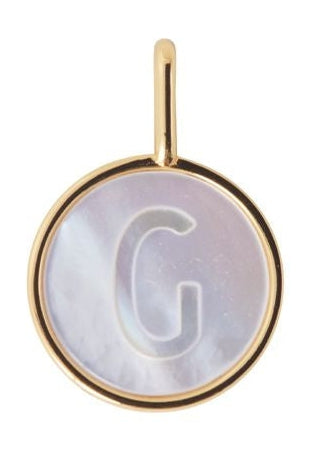 Lettres de conception Perle Letter Charm, G