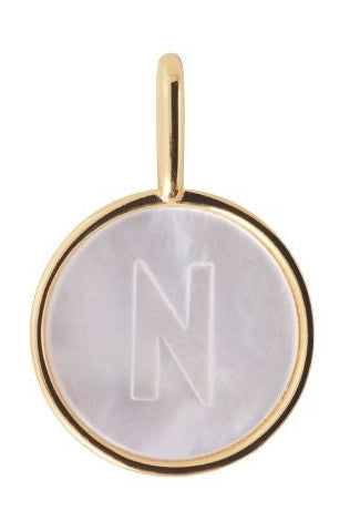 Design Letters Pearl Letter Charm, n