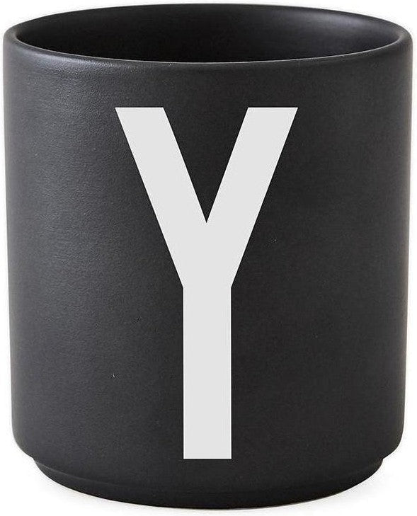 [product_category]-Design Letters Personal Porcelain Mug A Z, Black, Y-Design Letters-5710498733704-10204000Y-DES-1