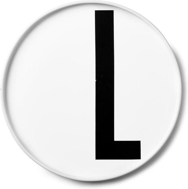 [product_category]-Design Letters Personal Porcelain Plate A Z, L-Design Letters-5710498720452-10201500L-DES-1