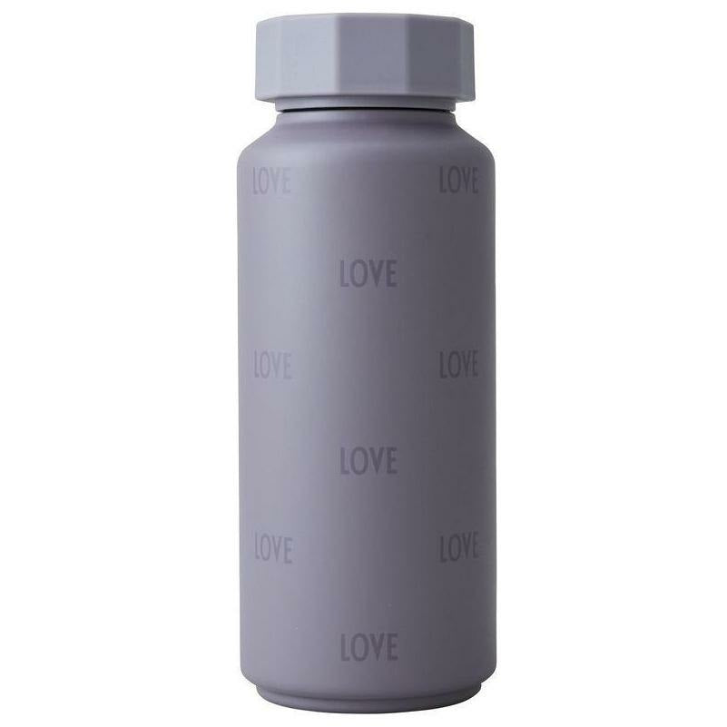 LETRAS DE DESIGN Thermos Special Edition empoeirado roxo, amor